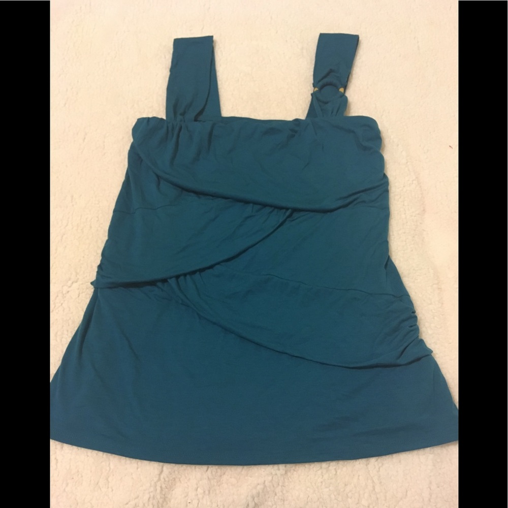 - Torrid teal layered tank top